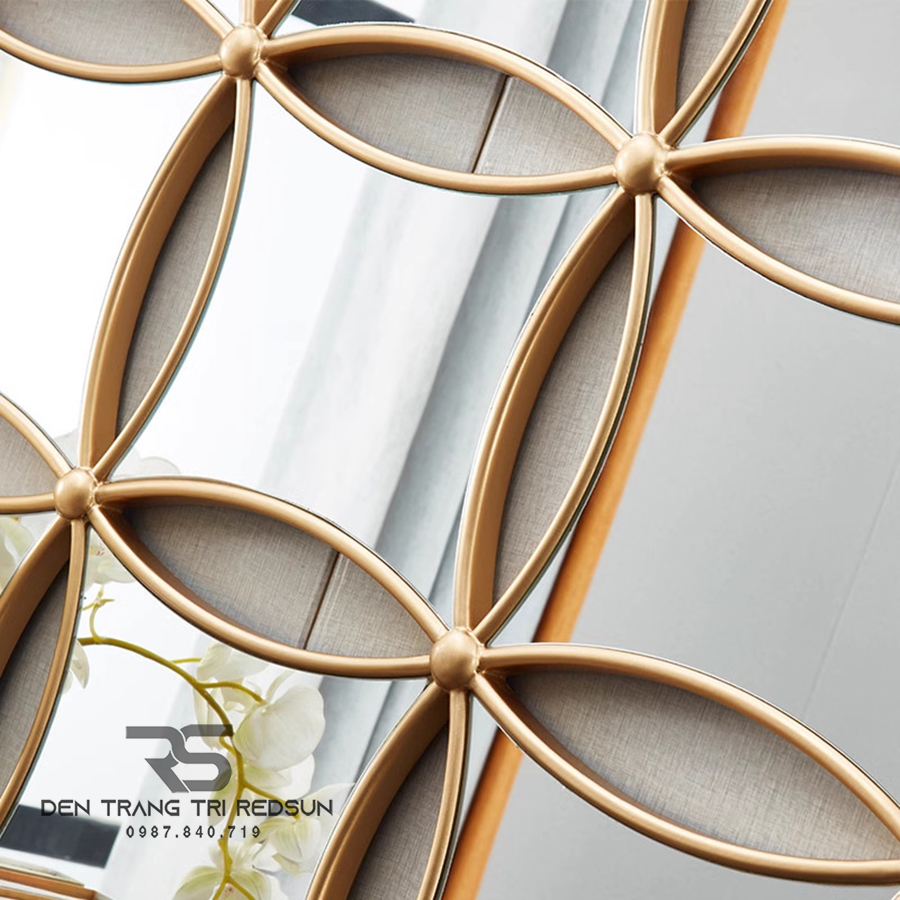 Gương Treo Tường Toàn Thân Trang Trí Phòng Khách, Phòng Ngủ, Nhà Tắm GDC-002