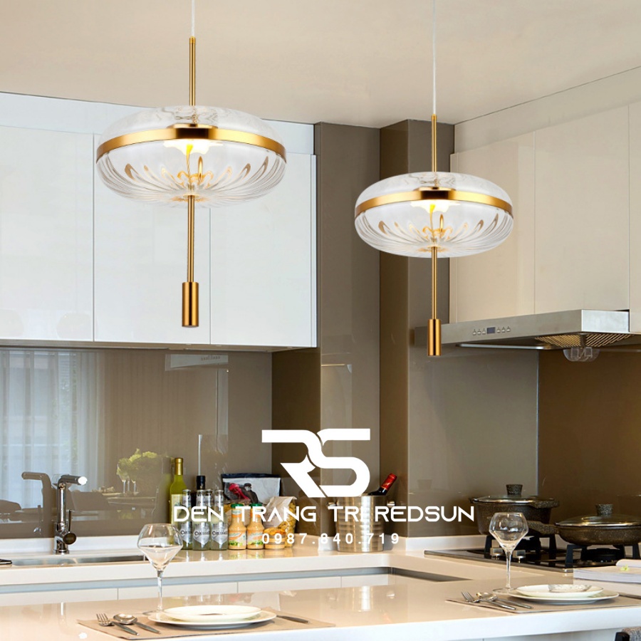 Đèn Thả Trần Hiện Đại Bắc Âu Chất Liệu Thuỷ Tinh CDT-T065