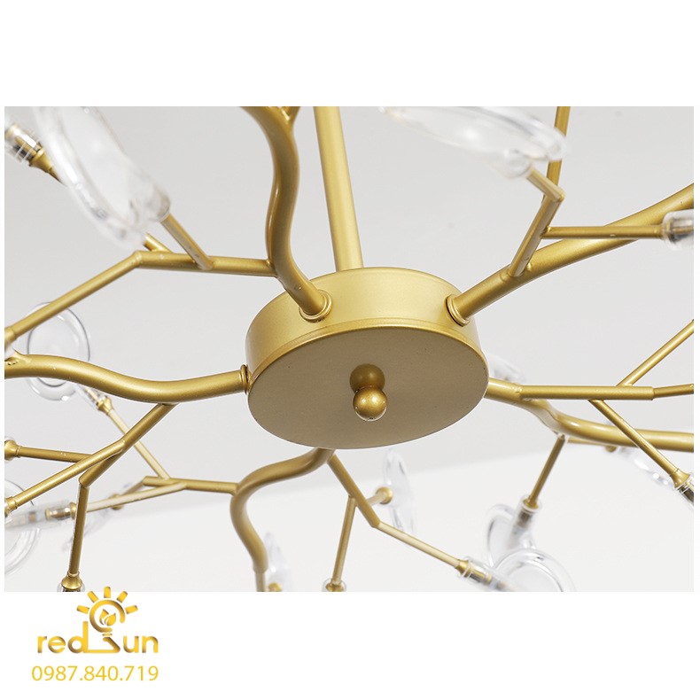 Chùm Hera dáng tròn 45 lá (nhựa) DC-L006