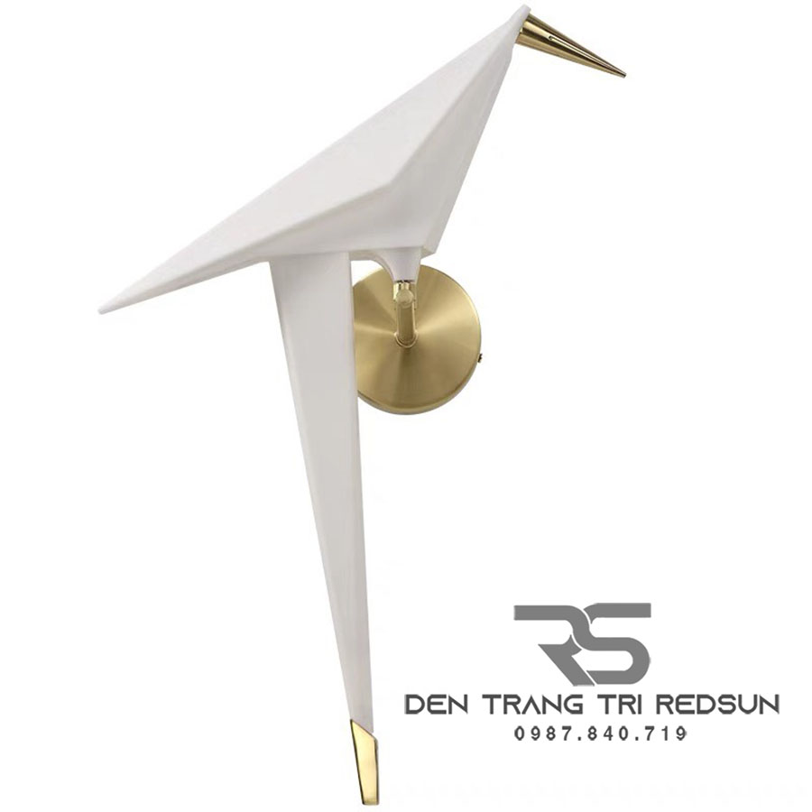 Đèn Tường Phòng Khách, Phòng Ngủ, Cầu Thang Hiện Đại Phong Cách Bắc Âu Sáng Tạo Hình Hạc Giấy DT-BVK23T1