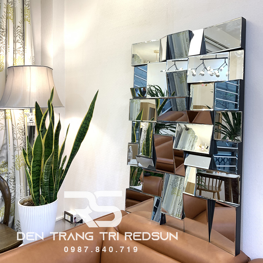 Gương Treo Tường Nghệ Thuật Trang Trí Phòng Khách, Phòng Ngủ, Hành Lang, Phòng Làm Việc GDC-003