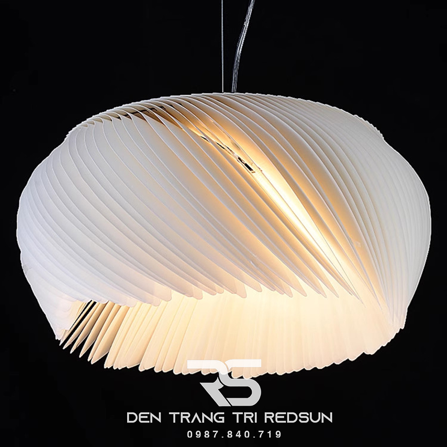 Đèn Thả Trần Hiện Đại Phong Cách Bắc Âu Ngàn Lớp Chất Liệu Acrylic DC-L028