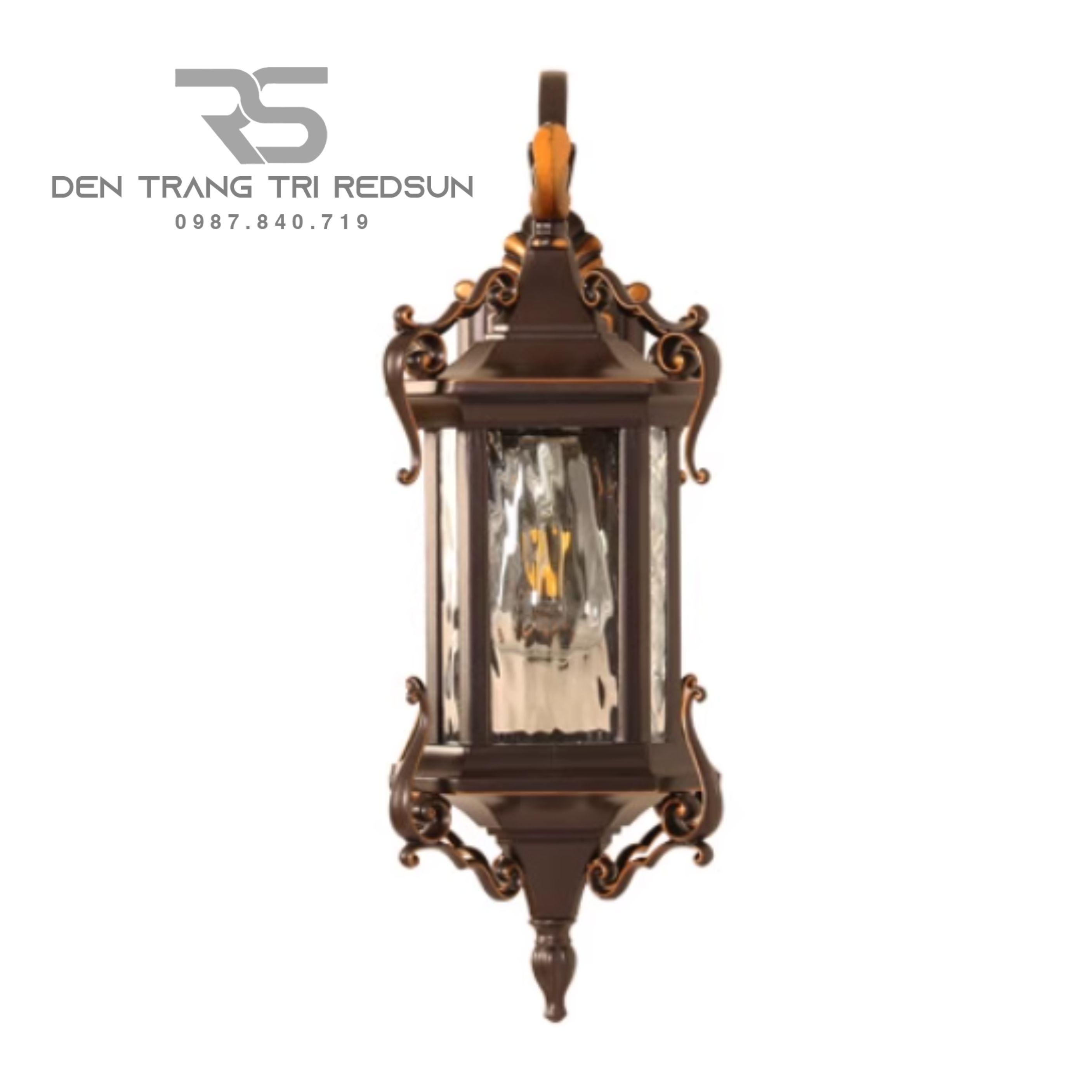 Đèn Tường Chùa Hợp Kim Lắp Ngoài Trời DT-C8012