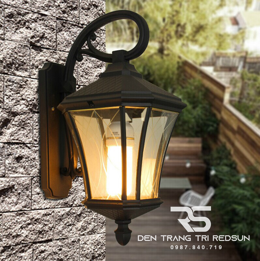Đèn Tường Chùa Hợp Kim Lắp Ngoài Trời DT-C0288