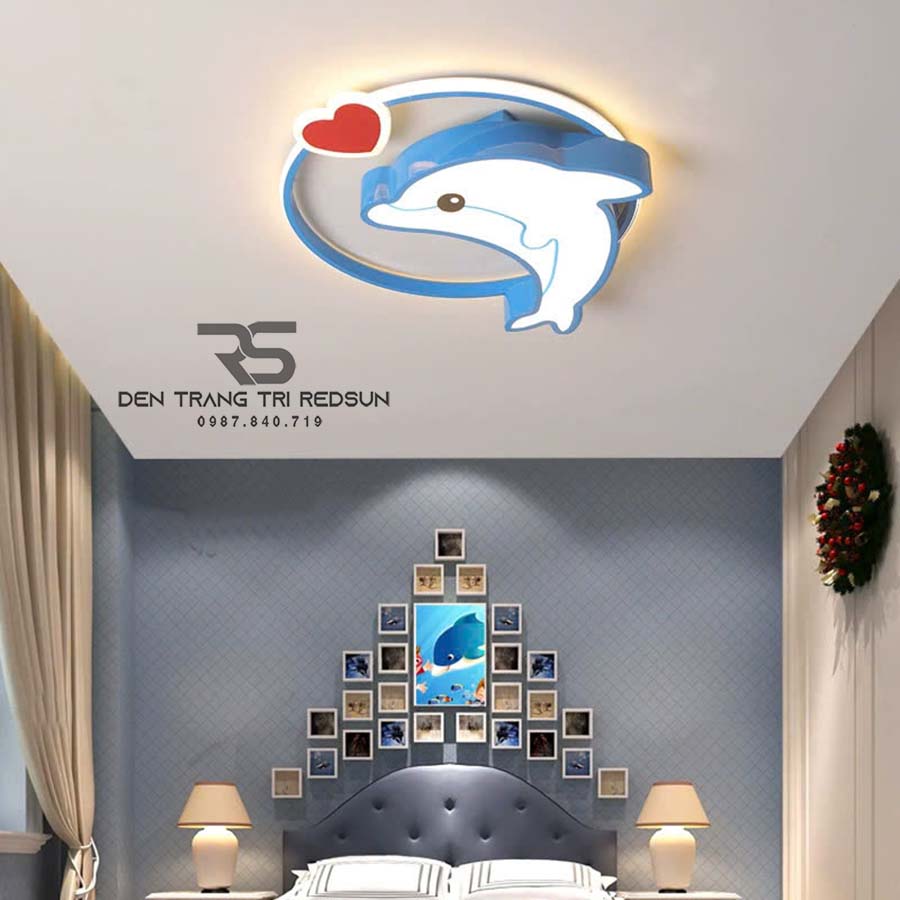Đèn Mâm Ốp Trần Phòng Ngủ Trẻ Em MN087