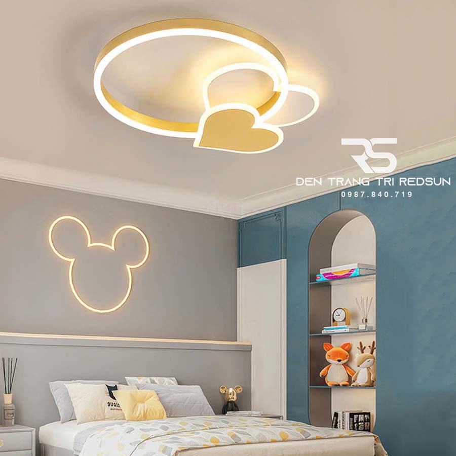 Đèn Mâm Ốp Trần Phòng Ngủ Trẻ Em MN108