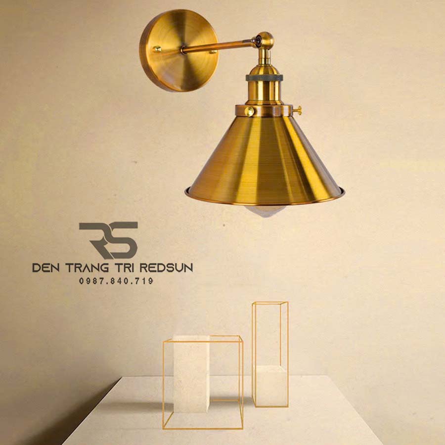 Đèn Tường Phong Cách Vintage Trang Trí Quán Cafe, Nhà Hàng, Phòng Khách, Phòng Ngủ, Cầu Thang DT108