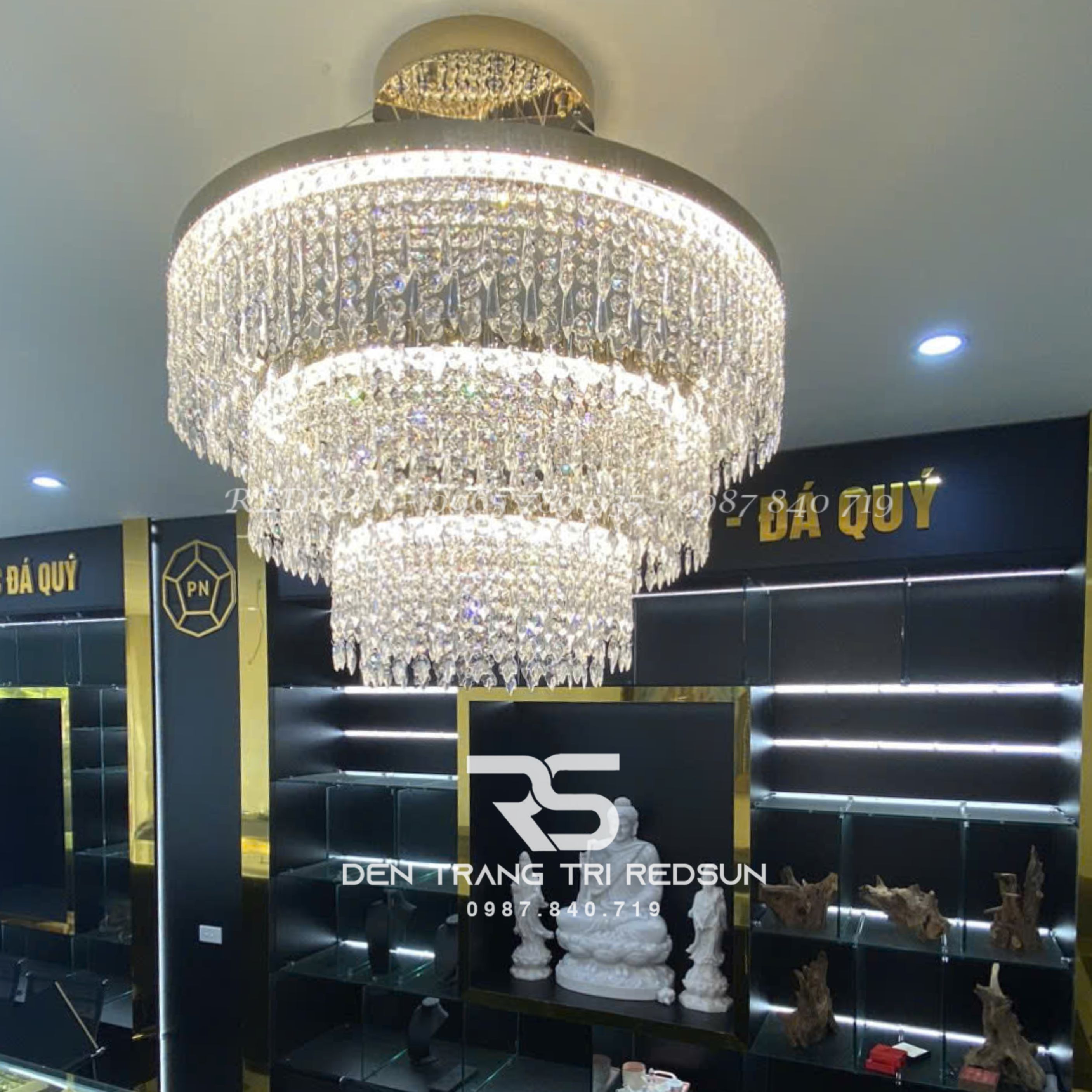 Đèn Thả Pha Lê Phòng Khách, Phòng Ngủ, Bàn Ăn Hiện Đại TPL035