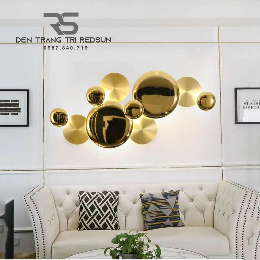 Tranh Đèn Treo Tường Nghệ Thuật Trang Trí Phòng Khách, Phòng Ngủ, Hành Lang Phong Cách Bắc Âu DDC-024