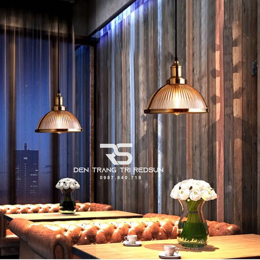 Đèn Thả Trang Trí Bàn Ăn, Bàn Đảo, Quán Cà Phê Phong Cách Retro CDT-1036