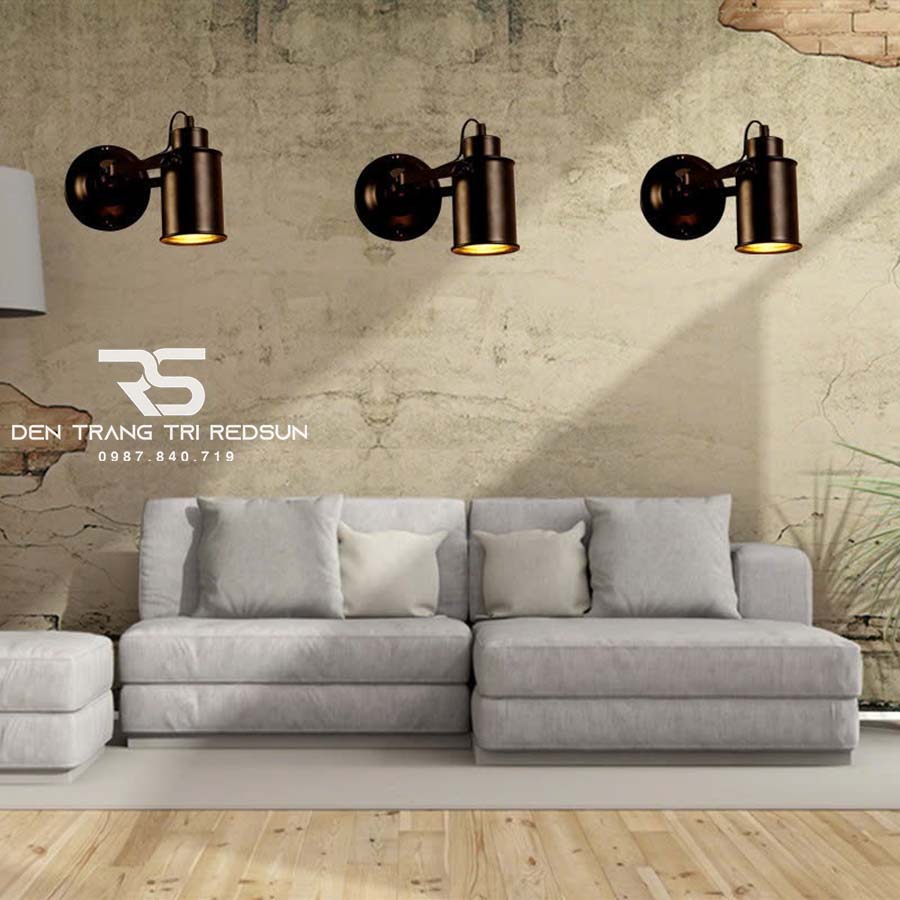 Đèn Tường Phong Cách Vintage Trang Trí Quán Cafe, Nhà Hàng, Phòng Khách, Phòng Ngủ, Cầu Thang DT1117