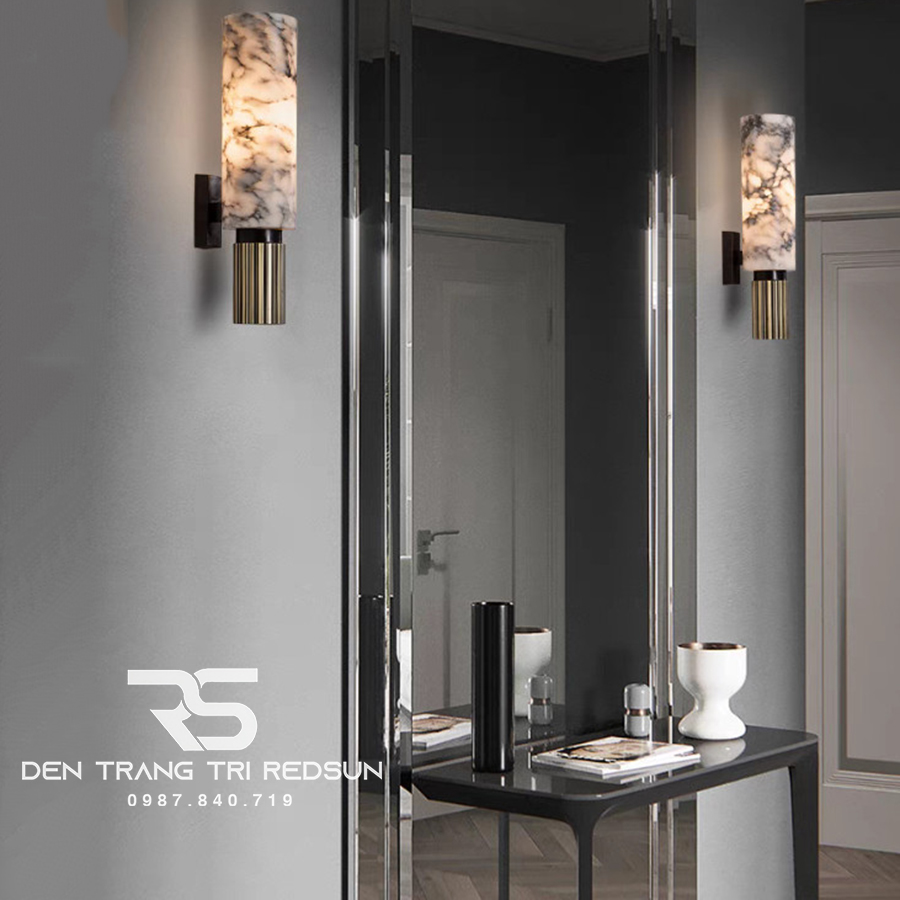 Đèn Tường Đá Cẩm Thạch Hiện Đại Trang Trí Phòng Khách, Phòng Ngủ, Cầu Thang Phong Cách Bắc Âu DT-130