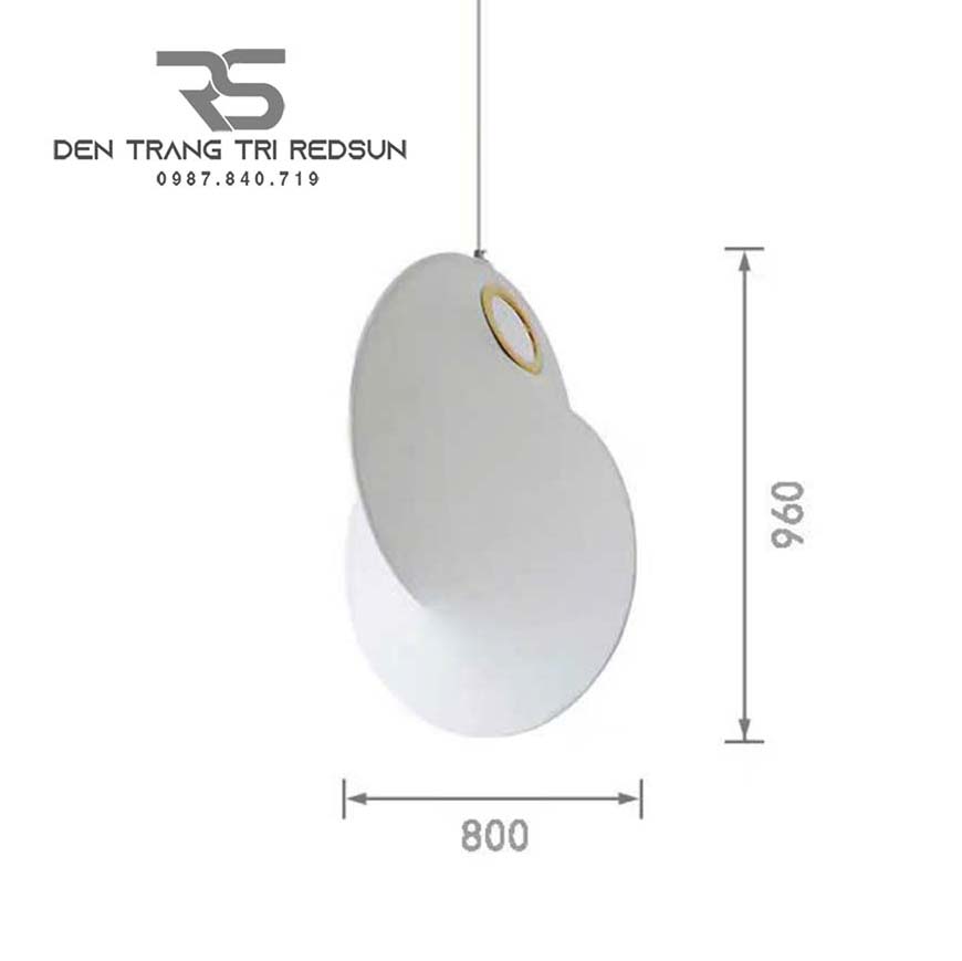 Đèn Thả Gió Hiện Đại Phong Cách Nhật Bản Wabi-sabi Chất Liệu Vải Lụa CDT-T046