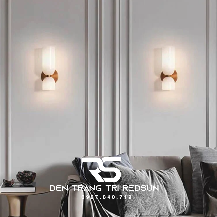 Đèn Tường Hiện Đại Trang Trí Phòng Khách, Phòng Ngủ, Cầu Thang Phong Cách Bắc Âu DT-BVK113