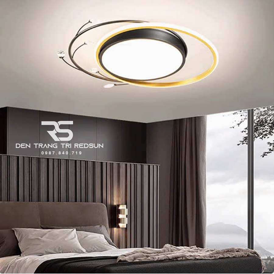 Đèn Mâm Ốp Trần Phòng Khách, Phòng Ngủ Hiện Đại MN097
