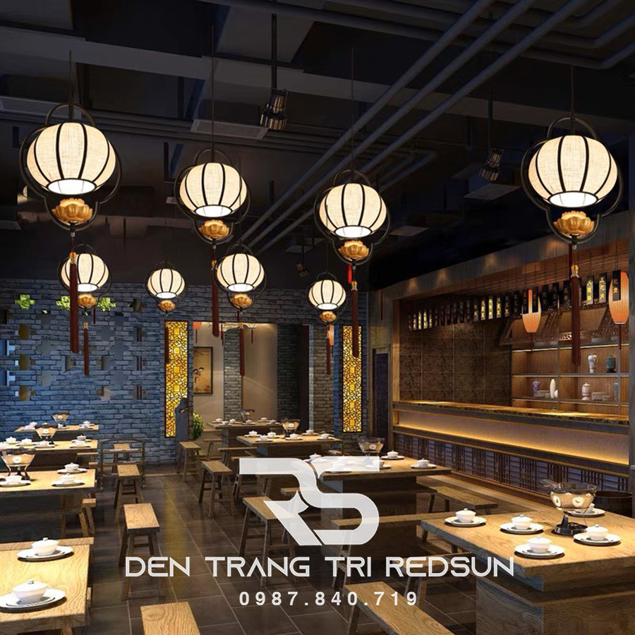 Đèn Thả Trần Hiện Đại Phong Cách Indochine IDC-012