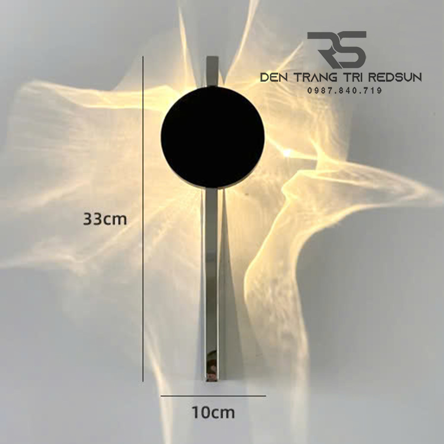 Đèn Tường Inox Hiện Đại Trang Trí Phòng Khách, Phòng Ngủ, Cầu Thang Phong Cách Bắc Âu DT-1037