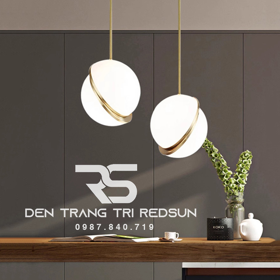 Đèn Thả Bàn Ăn Hiện Đại Phong Cách Bắc Âu Choá Acrylic CDT-L003