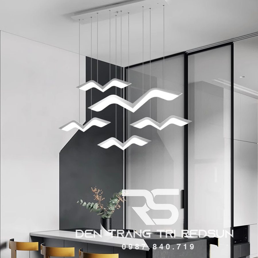 Đèn Thả Bàn Ăn Hiện Đại Bắc Âu Chim Én CDT-T027/CDT-T028/CDT-T029