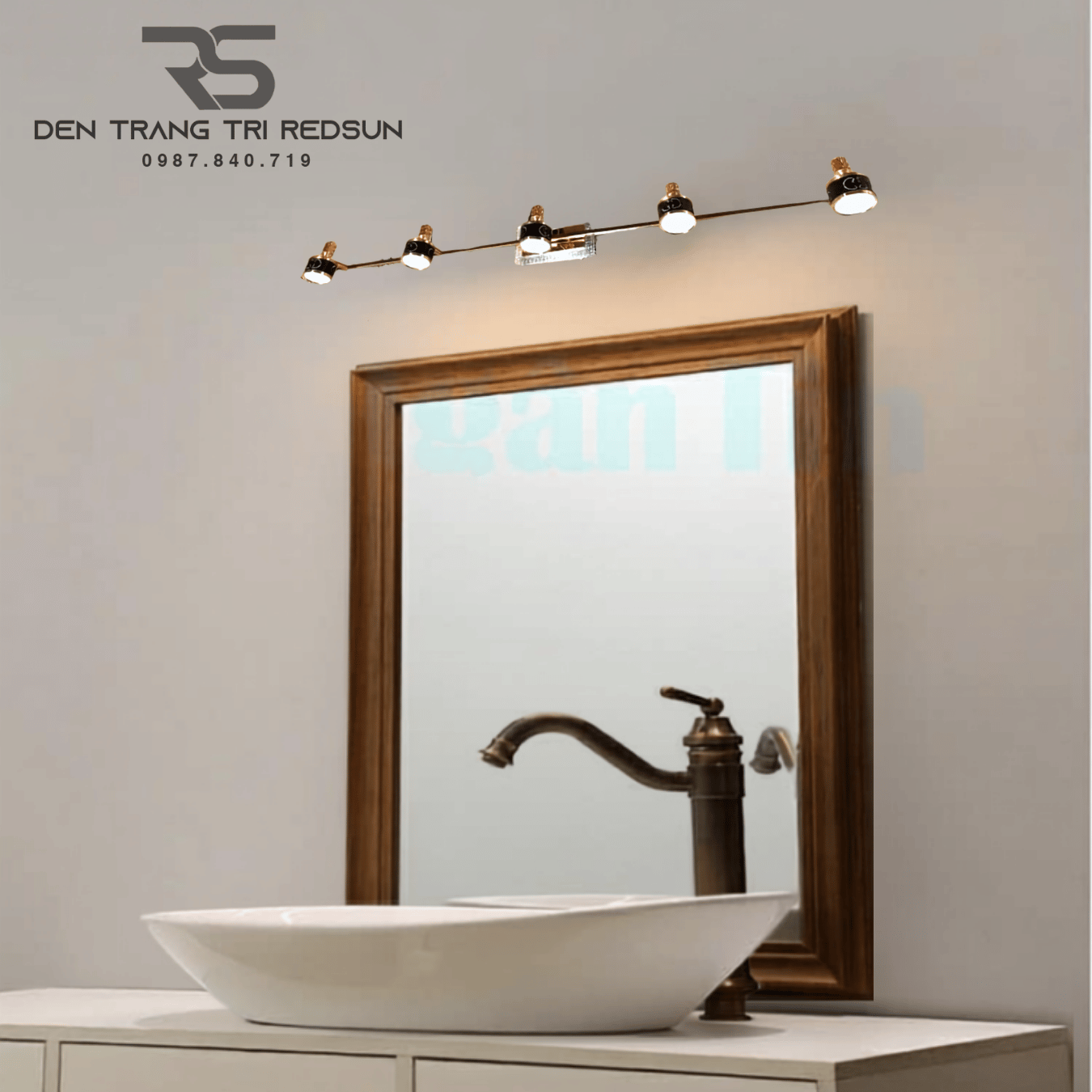 Đèn Soi Tranh, Soi Gương Hiện Đại Lắp Trang Trí Phòng Khách, Phòng Ngủ, Phòng Tắm DT-C6061/5