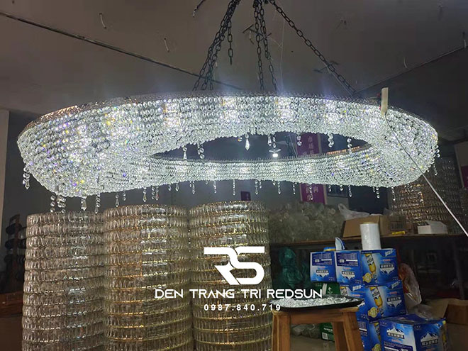 Đèn Thả Pha Lê Phòng Khách, Bàn Ăn, Bàn Đảo Hiện Đại TPL071