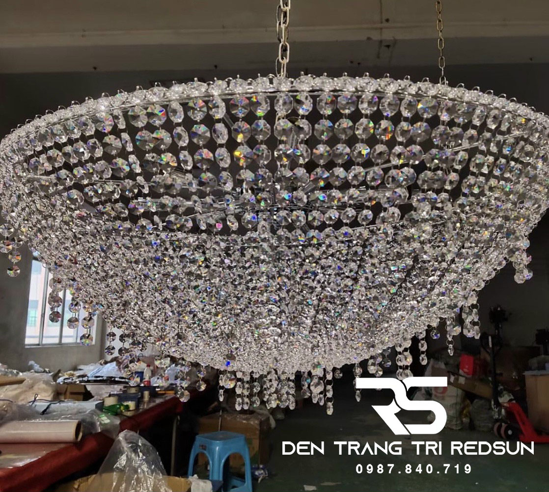 Đèn Thả Pha Lê Phòng Khách, Phòng Ngủ, Bàn Ăn Hiện Đại TPL073