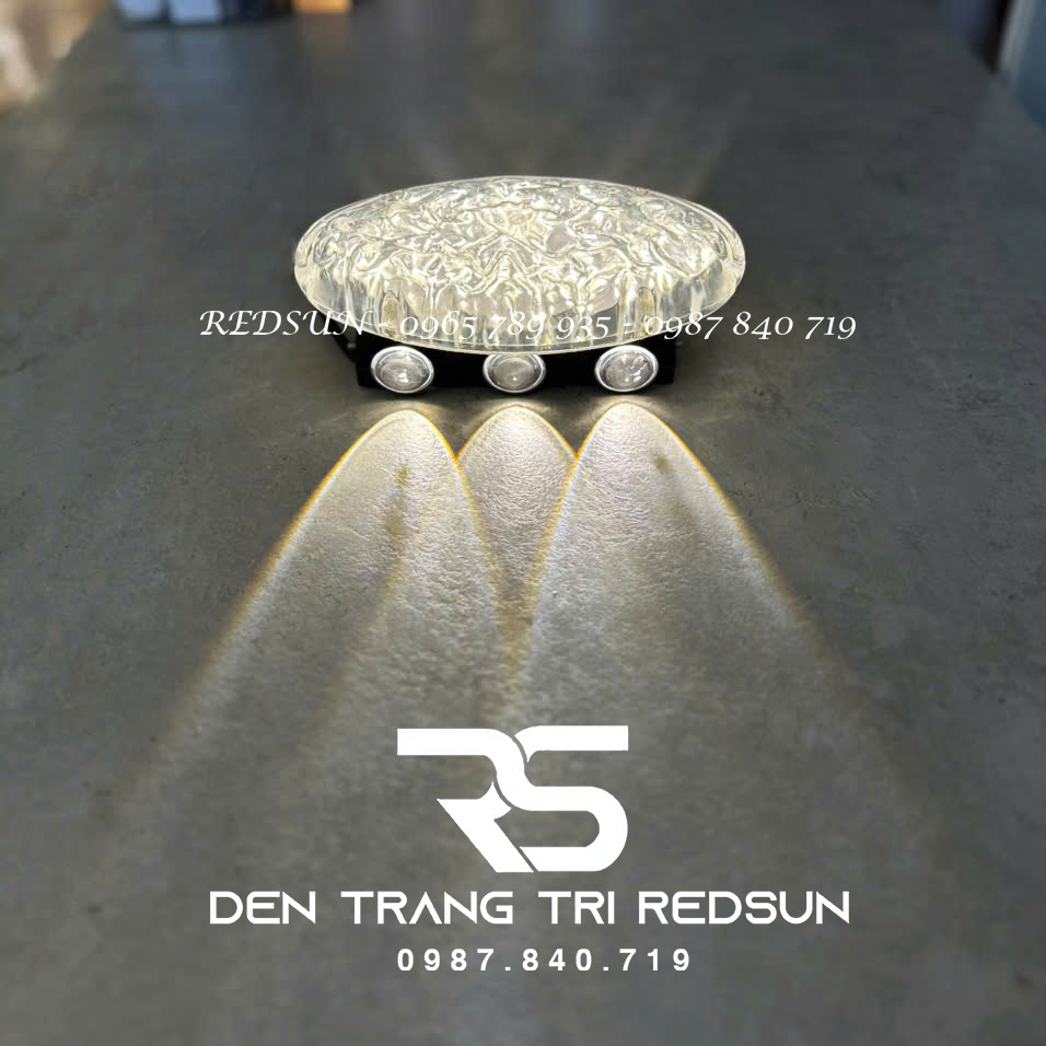 Đèn Tường Chống Nước Trang Trí Ngoài Trời Nhà Hàng, Khách Sạn, Biệt Thự, Sân Vườn DTOD-SW2963/3