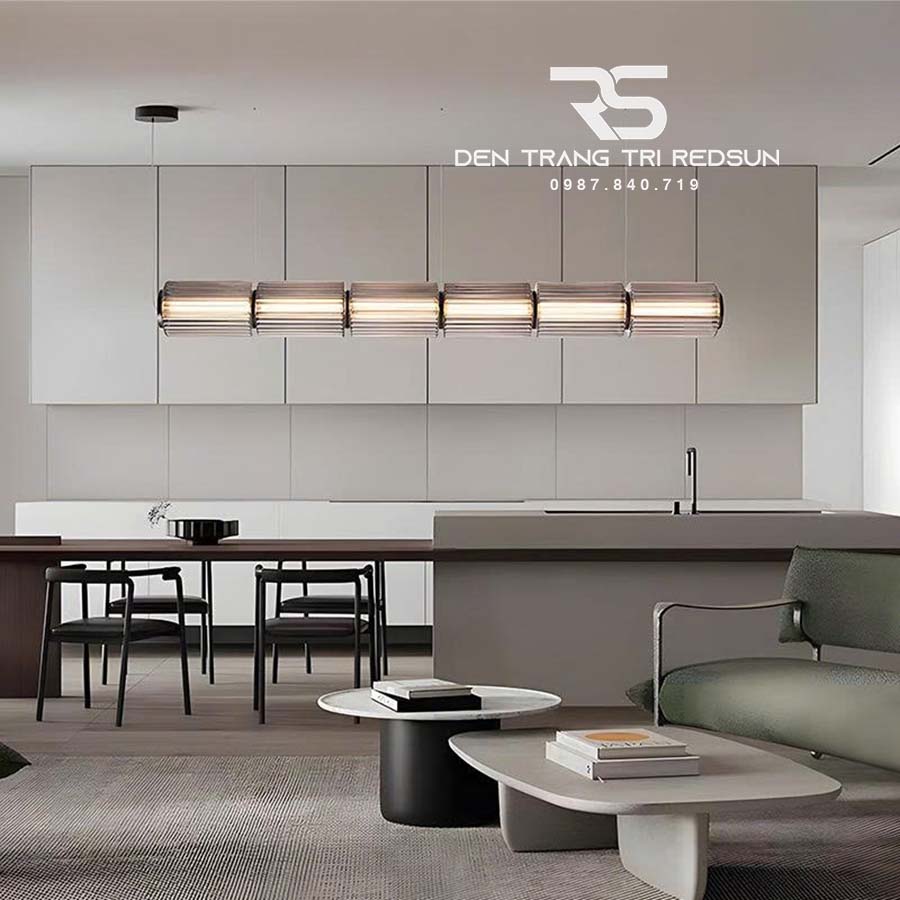 Đèn Thả Bàn Ăn Hiện Đại Phong Cách Bắc Âu Dạng Khối DC-T118