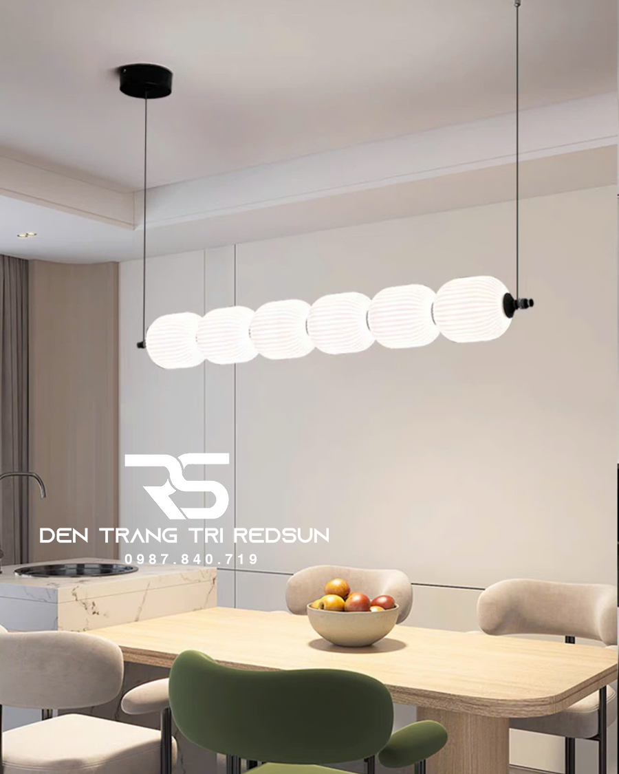 Đèn Thả Bàn Ăn Hiện Đại Phong Cách Bắc Âu Dáng Dài DC-T093
