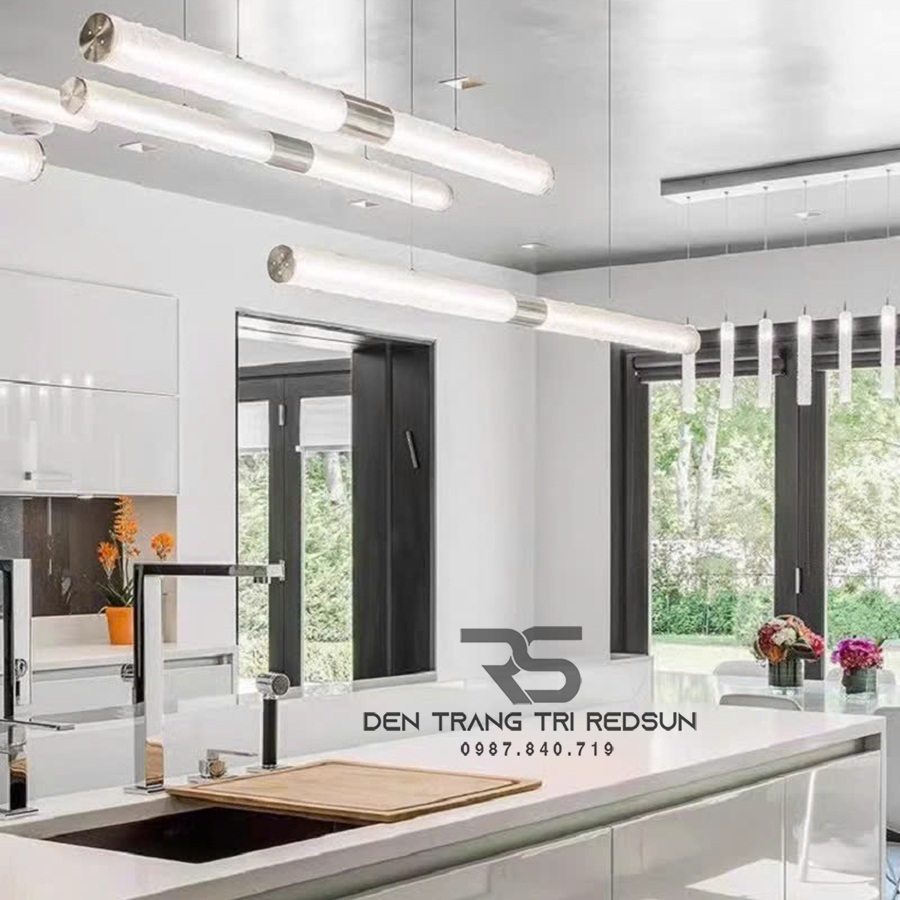 Đèn Thả Bàn Ăn Hiện Đại Phong Cách Bắc Âu Dáng Dài DC-T098