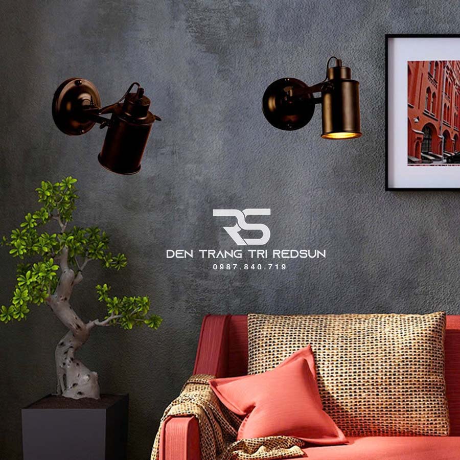 Đèn Tường Phong Cách Vintage Trang Trí Quán Cafe, Nhà Hàng, Phòng Khách, Phòng Ngủ, Cầu Thang DT1117