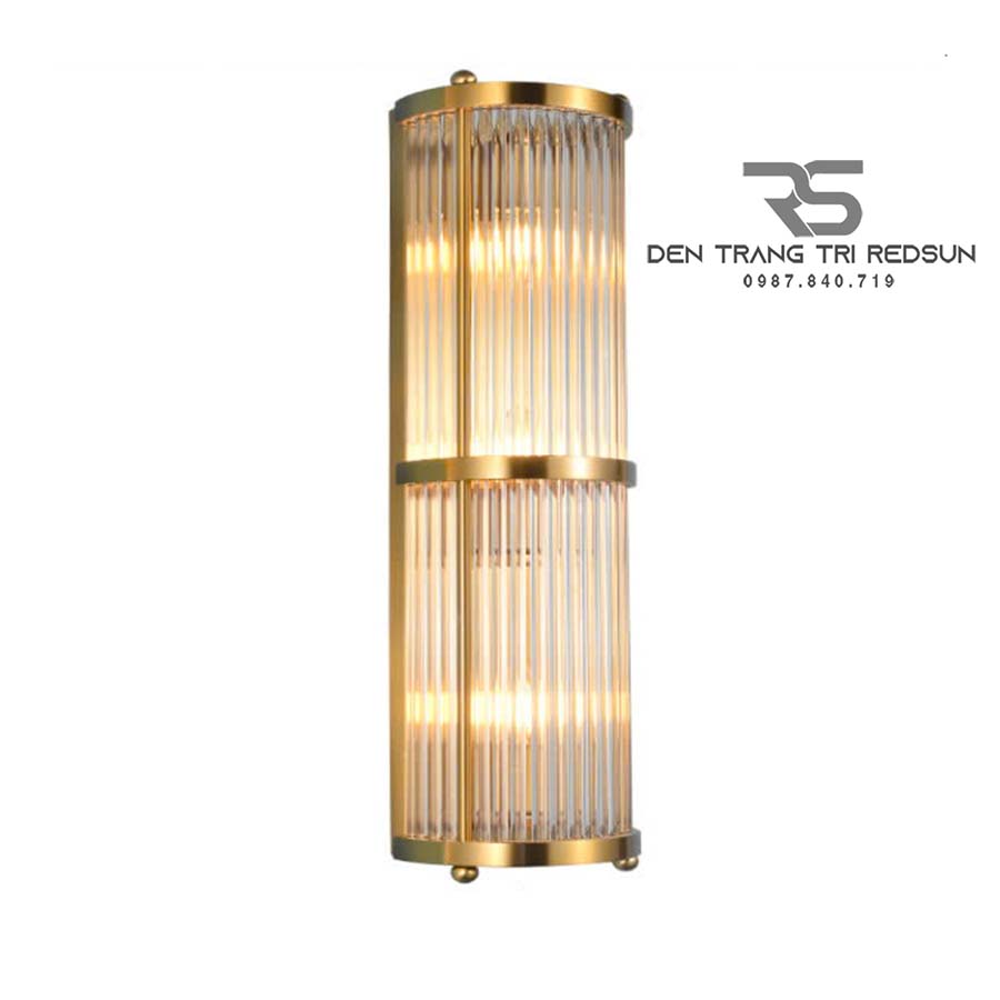 Đèn Tường Trang Trí Phòng Khách, Phòng Ngủ, Cầu Thang Phong Cách Bắc Âu Chất Liệu Pha Lê DTP-011