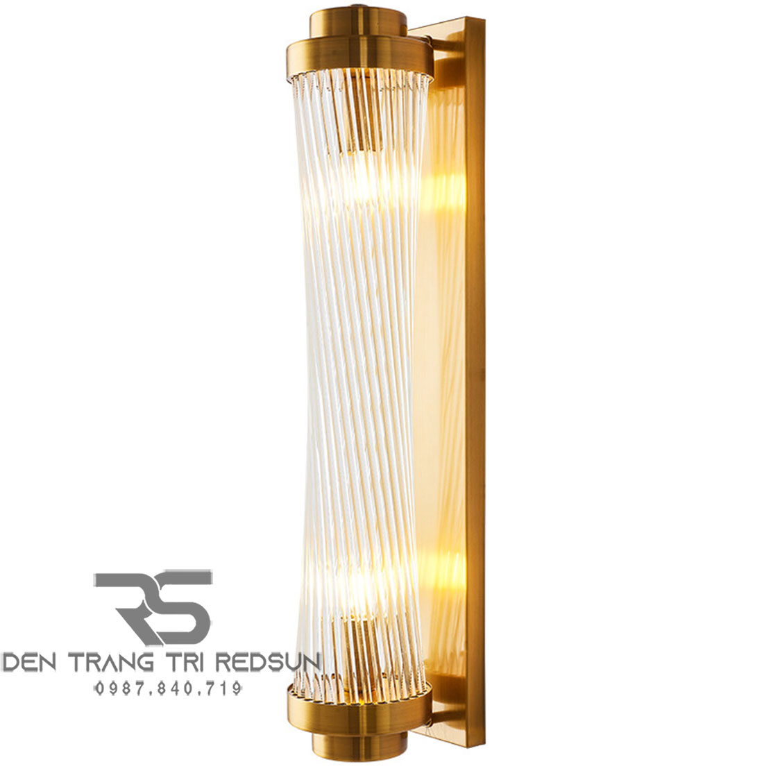 Đèn tường pha lê phòng khách DT2509