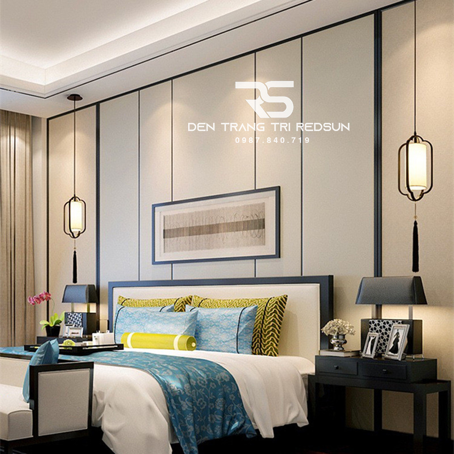 Đèn Thả Trần Hiện Đại Phong Cách Indochine IDC-007