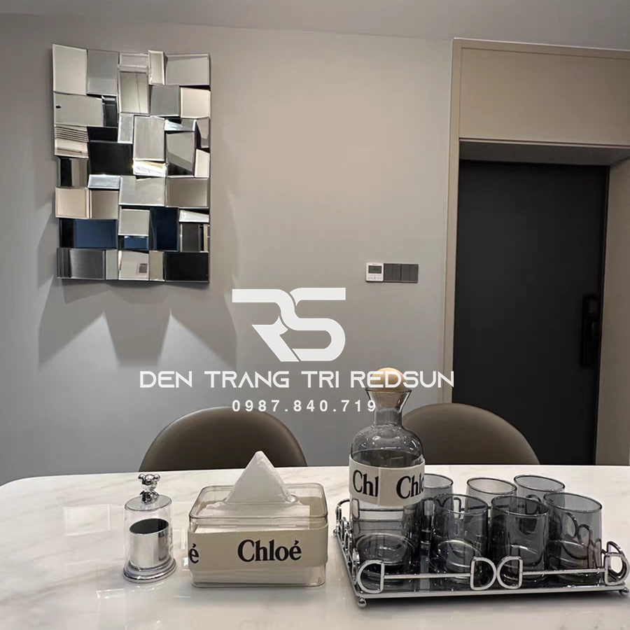 Gương Treo Tường Nghệ Thuật Trang Trí Phòng Khách, Phòng Ngủ, Hành Lang, Phòng Làm Việc GDC-003