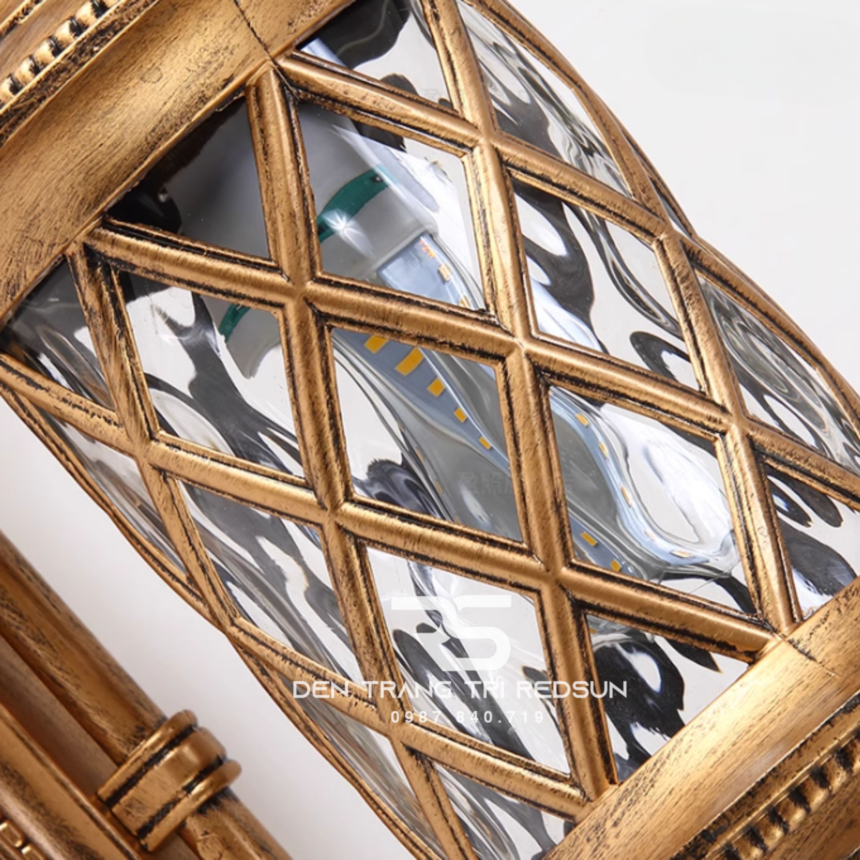 Đèn Tường Chùa Hợp Kim Lắp Ngoài Trời DT-C460