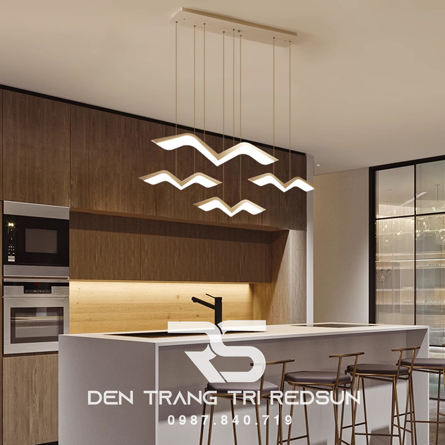 Đèn Thả Bàn Ăn Hiện Đại Bắc Âu Chim Én CDT-T027/CDT-T028/CDT-T029