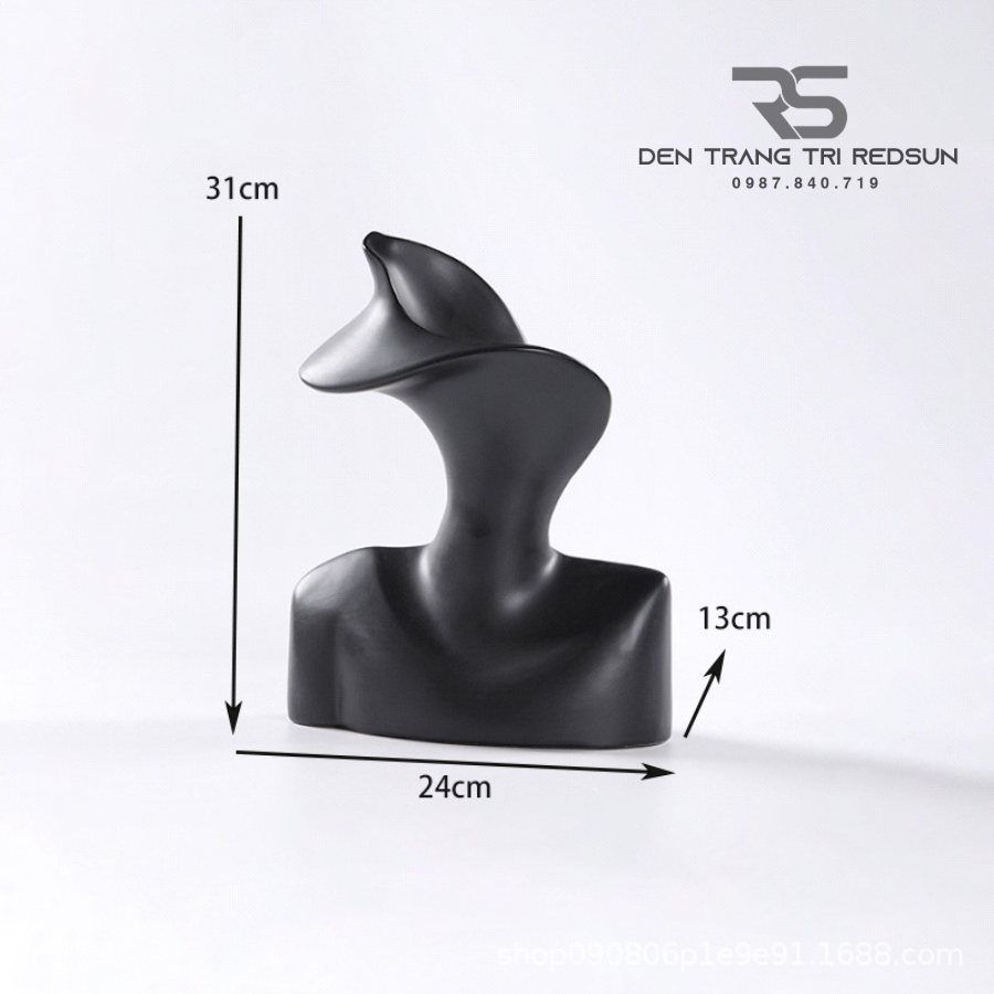 Đồ Trang Trí Nghệ Thuật Phòng Ngủ, Phòng Khách, Bàn Làm Việc Phong Cách Italy Hiện Đại DDC-ZG011