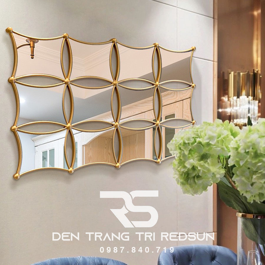 Gương Treo Tường Toàn Thân Trang Trí Phòng Khách, Phòng Ngủ, Nhà Tắm GDC-002