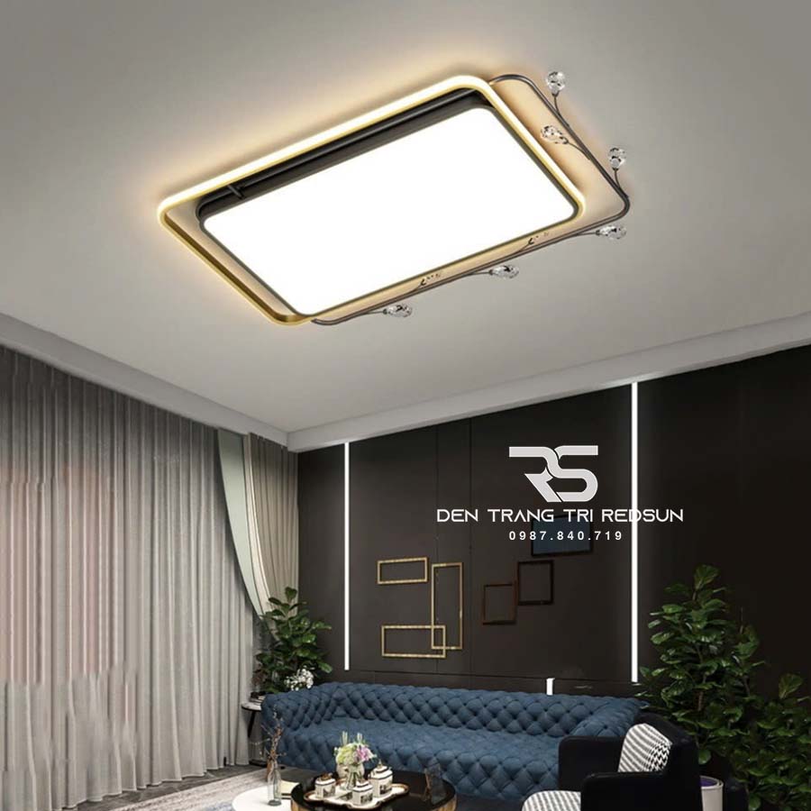 Đèn Mâm Ốp Trần Phòng Khách, Phòng Ngủ Hiện Đại MN101
