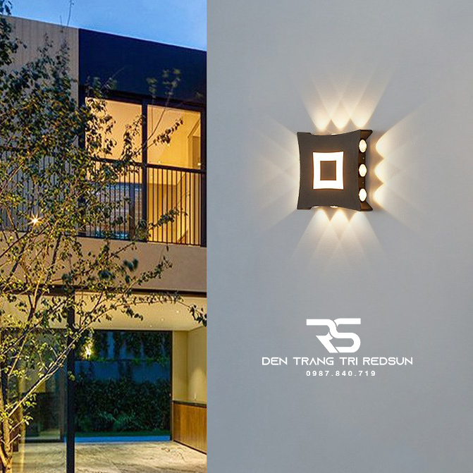 Đèn Led Tường Trang Trí Ngoài Trời, Phòng Khách, Phòng Ngủ, Cầu Thang Hiện Đại DT-C6323