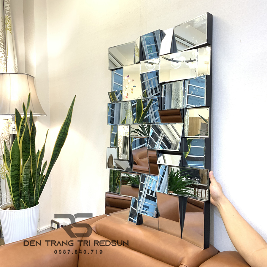 Gương Treo Tường Nghệ Thuật Trang Trí Phòng Khách, Phòng Ngủ, Hành Lang, Phòng Làm Việc GDC-003
