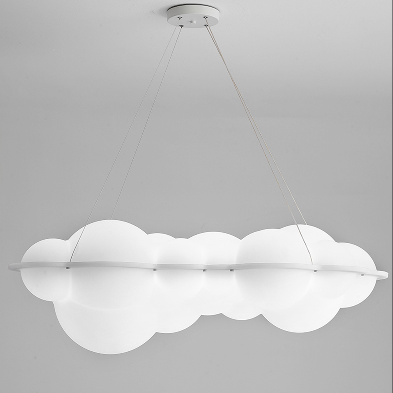 Đèn Chùm Đám Mây Phong Cách Bắc Âu Lắp Phòng Khách Hiện Đại DC-T114