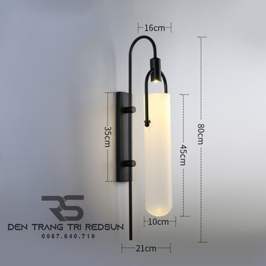 Đèn Tường Hiện Đại Trang Trí Phòng Khách, Phòng Ngủ, Cầu Thang Phong Cách Bắc Âu DT-123