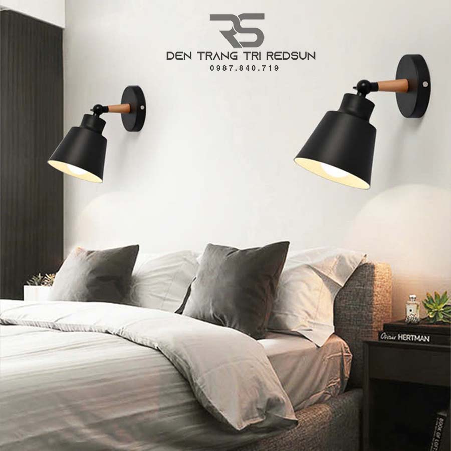 Đèn Tường Phong Cách Vintage Trang Trí Quán Cafe, Nhà Hàng, Phòng Khách, Phòng Ngủ, Cầu Thang DT1121