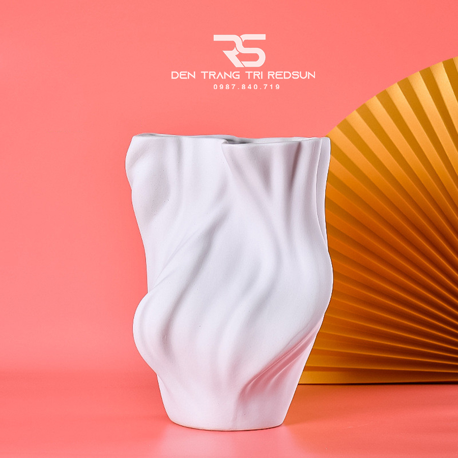 Bình Hoa Nghệ Thuật Phong Cách Bắc Âu Trang Trí Phòng Khách, Phòng Ngủ, Phòng Ăn DDC-ZG001