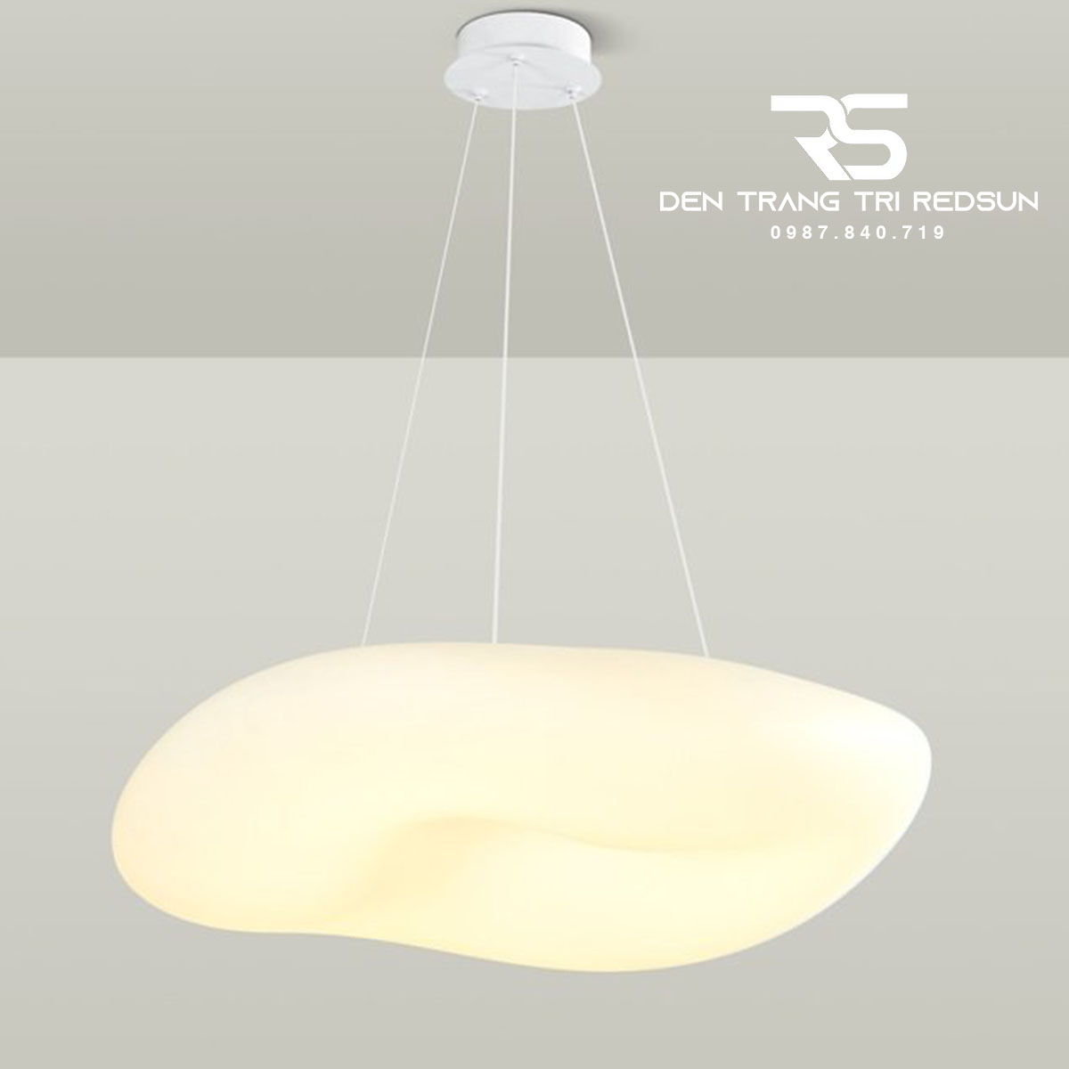 Đèn Thả Trần Phòng Khách Hiện Đại Đám Mây Phong Cách Bắc Âu DC-1029