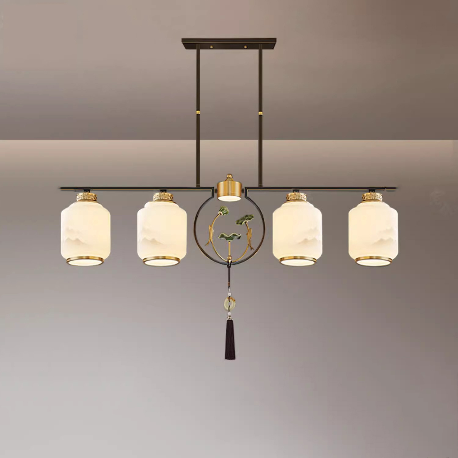 Đèn Thả Trần Phong Cách Indochine N6150/4