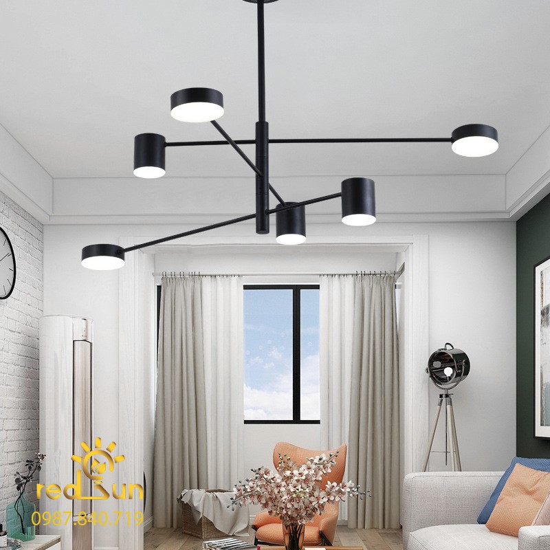 Đèn chùm Nordic thân xoay chóa rọi DC-T012