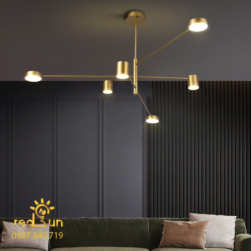 Đèn chùm Nordic thân xoay chóa rọi DC-T012